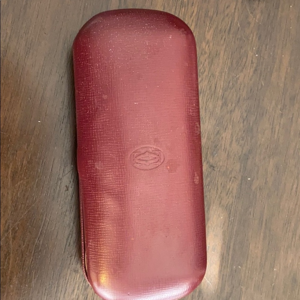 Vintage Cartier glass case Circa 1990’s